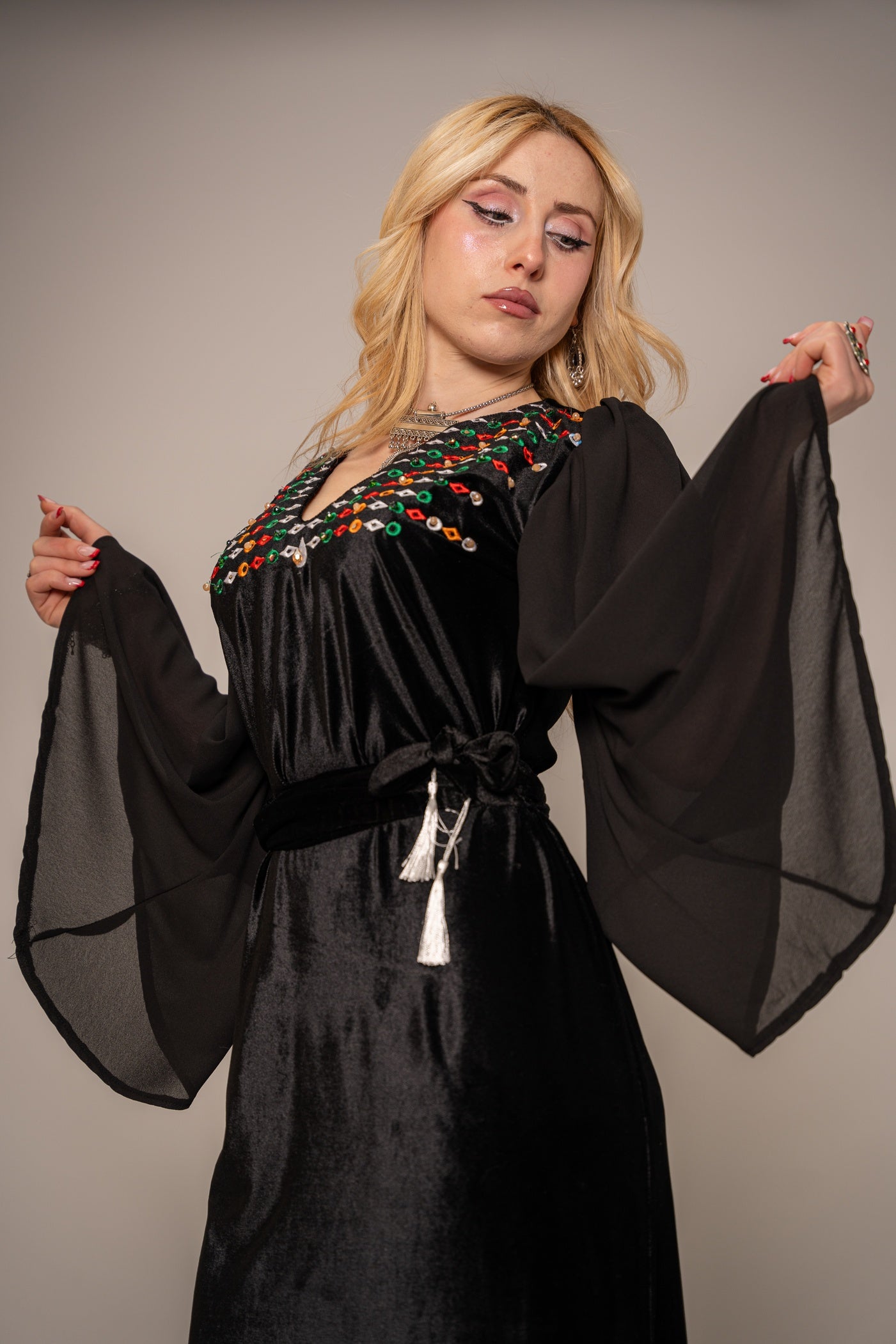 Robe Kabyle avec broderie