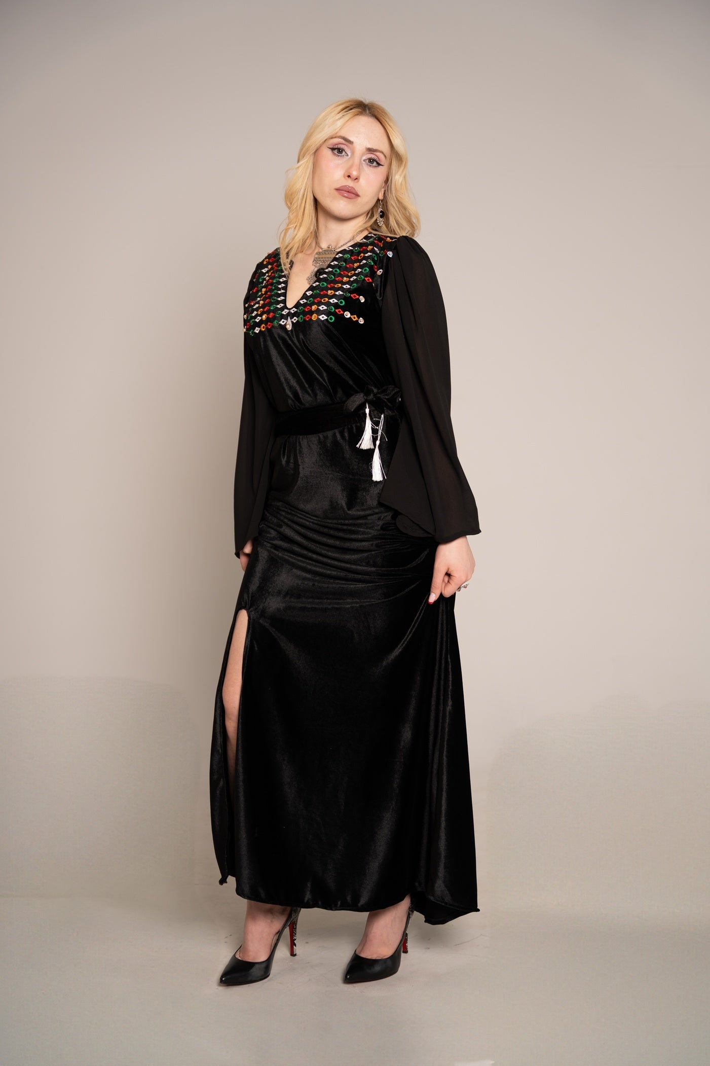 Robe Kabyle avec broderie