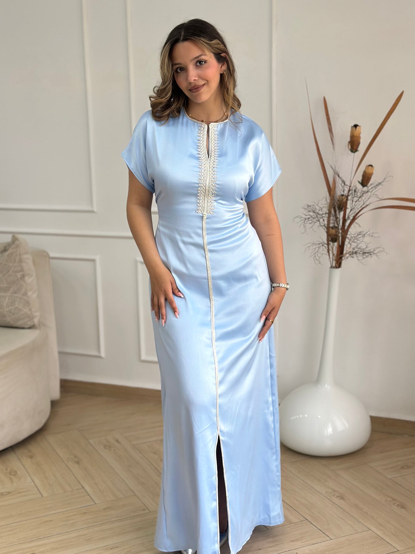 Robe Nesma bleu ciel