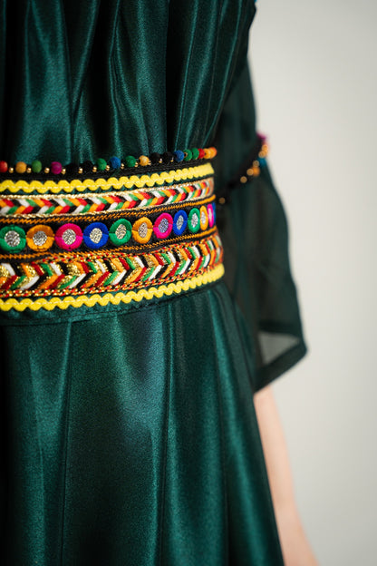 Kabyle dress green