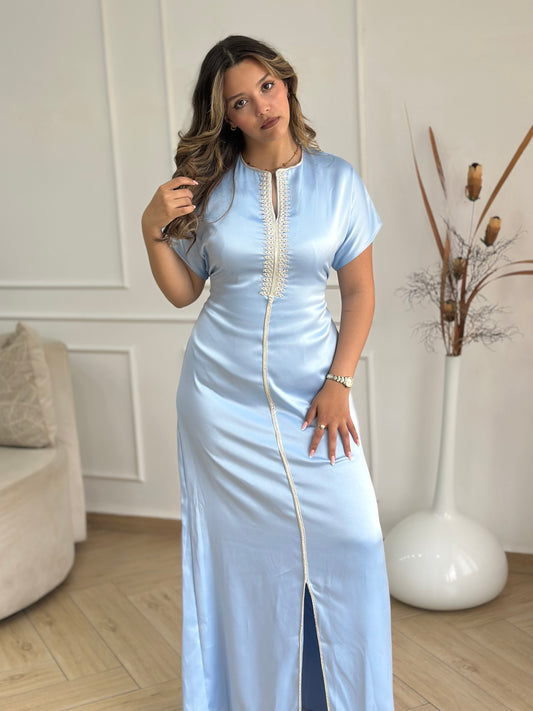 Robe Nesma bleu ciel
