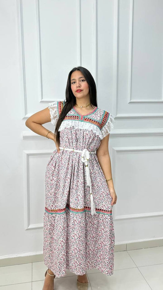 robe kabyle yaya décolleté