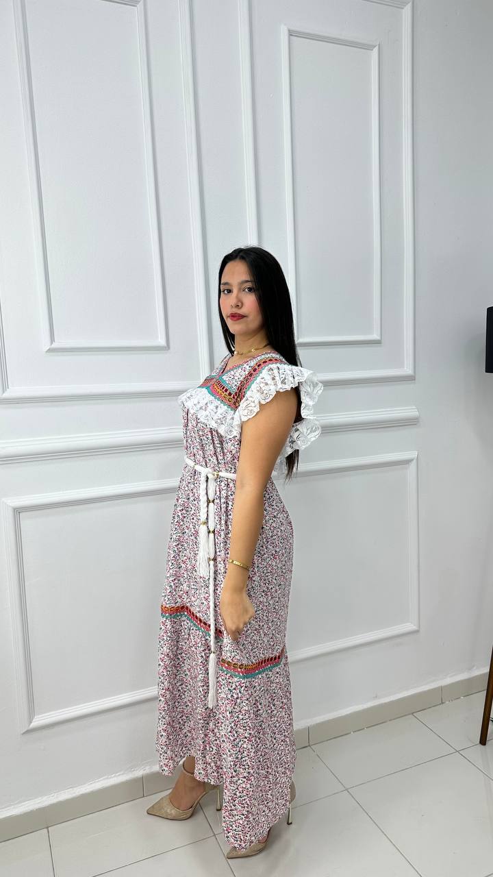 robe kabyle yaya décolleté