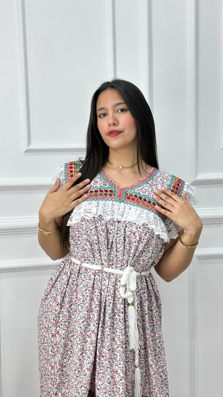 robe kabyle yaya décolleté