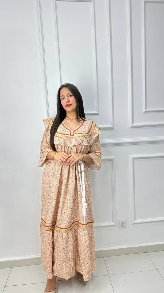 robe kabyle yaya avec manches