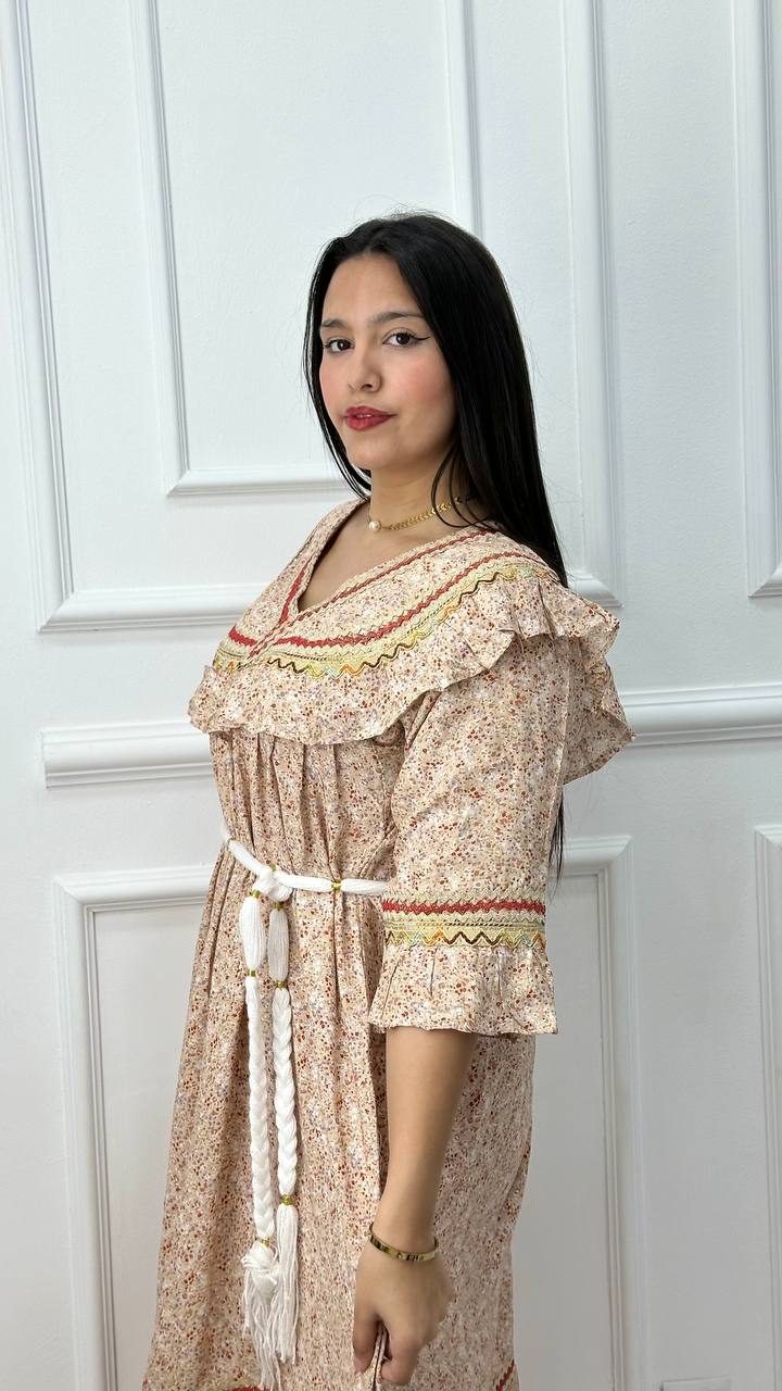 robe kabyle yaya avec manches