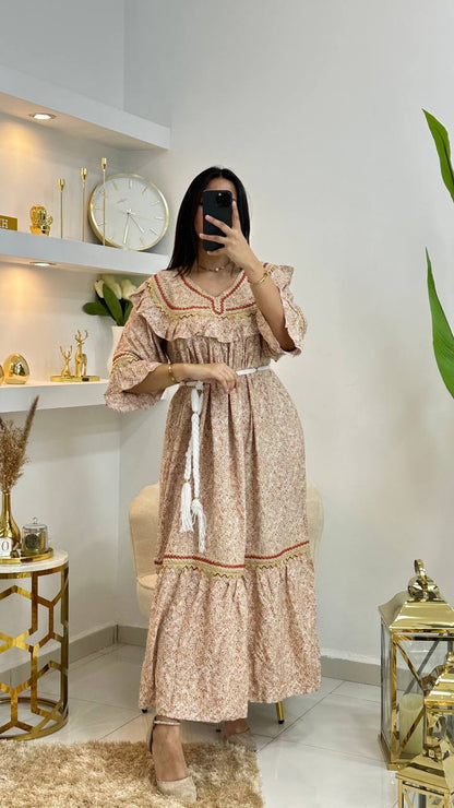 robe kabyle yaya avec manches